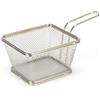 Westmark Cestino Portafritti In Acciaio Inox, Rotondo ø9 X 13 Cm, Per Servire Patatine, Snack E Antipasti, Lavabile In Lavastoviglie