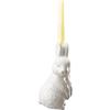 Hutschenreuther Ciondolo pasquale bianco coniglietto in piedi, Ø 3,5 cm - h 7,0 cm
