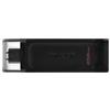 Kingston Pen drive 256GB Kingston Datatraveler 70 Usb3.0 tipo-C Nero [DT70/32GB]