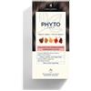 Phyto COLOR KIT 4 CASTANO LATTE RIVELATORE 50 ML + CREMA COLORANTE 50 ML + MASCHERA PROTETTIVA COLORE 12 ML + GUANTI