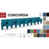 SEIPO Concordia CT1PS SQ PI 10 POSTI poltrona da sala cinema TEATRO schienale quadro Seipo Tessuto V omologato CLASS 1 IM