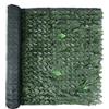 BIACCHI GIANFRANCO Garden Friend Recinzione pvc H. 150xL. 300 cm con foglie lauro e rete ombreggiante