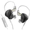 KZ ZEX Earbuds with microphone Black