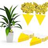 FANXIYA 48 Pezzi Tavole Gialle Plant Flycatcher Innestabile Trappola Gialla, Perfetto Contro i Parassiti, Moscerini di Funghi, Afidi e Mosche Bianche in Giardino e sul Balcone (Giallo)