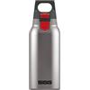 SIGG Hot & Cold ONE Brushed Borraccia termica (0.3 L), Borraccia acciaio priva di sostanze nocive, Borraccia isolante utilizzabile con una mano per bevande calde e fredde