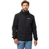 Jack Wolfskin Feldberg Felpa con Cappuccio M Giacca Softshell, Rosso Bagliore, 3XL Uomo