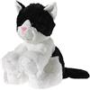 Heunec 247376 - Glitter Kitty Cat Bambino, Nero/Bianco