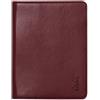 RHODIA 212008C - Portablocco e portadocumenti N°12 Vinaccia - per Bloc-Notes e taccuini in Formato B7 (8,5 x 12 cm) - Simil Cuoio Italiano Premium - Collezione