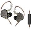 KZ Zsn Pro In Ear Headphone Technologie Hybride 1BA + 1DD Hifi Bass Oreillettes en Métal Sport Casque Moniteur