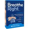 Breathe Right Cerotti Nasali Classici Grandi 10 Pezzi