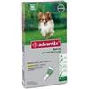 ELANCO ITALIA SPA ADVANTIX SPOT ON*soluz 4 pipette 0,4 ml 40 mg + 200 mg canifino a 4 Kg