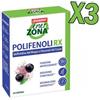 Enerzona Polifenoli RX 72 Capsule - Kit risparmio con 3 scatole da 24 capsule