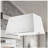 FALMEC Lumire E.ion Cappa Isola 67 cm Bianco - 450 m3/h