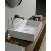 Ceramica Flaminia Lavabo Applight 50x47 da Appoggio o Sospeso - Foro Rubinetteria: Con 1 Foro Rubinetteria