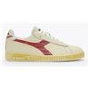 DIADORA scarpe DIADORA Game l low retro bianco/rosso
