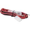 PNI Cavo di alimentazione PNI con fusibile 3A e connettore per Radio CB PNI HP 8000L, 8001L, 8024, 9001 PRO, 9700, lunghezza 2 metri