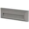 V-TAC SEGNAPASSO LED GRIGIO 3W BIANCO CALDO RETTANG. IP65 VT-1162-LED211331