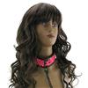 NS Novelties SINFUL - Collare Lucido Rosa in Vinile + Guinzaglio