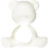 Qeeboo Teddy Girl Lamp ricaricabile White