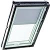 Roto Tenda Oscurante Originale Roto ZRV - Guide di Scorrimento Laterali Argento - per Finestre da Tetto delle Serie R4/R7 e Classic 43/73 - Dimensioni 065/098 | 06/09 - Colore del Tessuto Grigio Chiaro