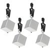 Venilia Pesi per tovaglia cubo, Porta tovaglie, Clip per tovaglia, Attacco per tovaglia, Pesi per tovaglia, 4 Pezzi, 54203