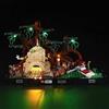 YEABRICKS Kit Luci a LED per Lego 75330 Star Wars Dagobah Jedi Training Diorama Modello da Costruire (Set Lego NON Incluso)