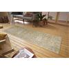 Nouristan Sues - Tappeto orientale a pelo corto, stile vintage, lavabile, resistente alle intemperie e ai raggi UV, per balcone, terrazza, giardino, soggiorno, crema, 80 x 200 cm