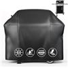 Denmay 7139 Platinum Grill Cover per Weber Spirit II serie 300 Spirit 300 Series e Spirit 200 Series (con comandi laterali montati) 130 CM Grill copertura impermeabile resistente e resistente