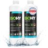BiOHY Brillantante (2 bottiglie da 1l) | Adatto a tutte le lavastoviglie (commerciali), per una brillantezza imbattibile su bicchieri e stoviglie (Klarspüler)
