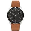 KOMONO Ray Legacy Leather Cognac Men's Japanese Quartz Analogue Watch with Genuine Leather Strap