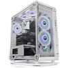 THERMALTAKE Case Thermaltake Core P6 vetro temperato Snow Midi-Tower Bianco