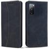 OKZone Cover per Samsung Galaxy S20 FE, Custodia Flip Pelle Portafoglio Magnetica Libro [Slot Schede], Silicone TPU Bumper Wallet Supporto Cover, Antiurto [Kickstand] (Nero)