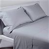 Il Filo MADE IN ITALY - Completo Lenzuola Matrimoniale + 2 Federe in sublime Percalle di cotone, MISURE MAXI con sotto 180x200 - angoli H 30 ed interni federa maggiorati - BEE Home Collection