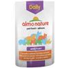 Almo Nature Daily per Gatto Adult in Busta da 70 gr Gusto Pollo e Salmone