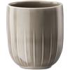 Rosenthal Arzberg Joyn Grey - Tazza senza manico, in porcellana, 27 x 19 x 10 cm, Ø 9 cm, altezza 10 cm, 0,42 l, colore: Grigio