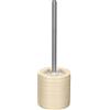 Kleine Wolke - Porta-scopino per WC Sahara, in Porcellana Beige
