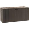 Baule da Interno o Esterno in Resina Multibox Bravo Brown 270 Litri