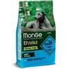 Monge Bwild - Grain Free - Acciughe con Patate e Piselli - All Breeds Adult kg 2.5