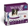 Ceva Salute Animale - Vectra 3D Soluzione spot-on per cani da 10- 25 KG (3 pipette)