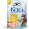 Life Cat Naturale KITTEN al Pollo - 70 gr