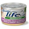 Life Cat Le Ricette Pollo con Prosciutto e Fagiolini - 150 gr