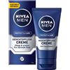 NIVEA MEN Protect & Care Gesichtspflege Creme im 3er Pack (3 x 75 ml), beruhigende Gesichtscreme für Männer, feuchtigkeitsspendende Tagescreme