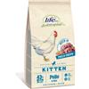Life Cat With Natural Ingredients KITTEN con Pollo e Riso - 1,5 kg