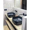 Ceramica Flaminia Lavabo Flag 40 Carbone da Appoggio