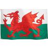 Runesol Bandiera Del Galles, 3x5, 91x152cm, Striscione Con Drago Gallese, Rugby, Bandiere Premium, Interno, Esterno, Rugby 6 Nazioni, Festa di San Davide