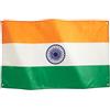 Runesol India Bandiera 3x5, 91x152cm, Tricolore Indiano, 4 Occhielli, Striscione Indiano, Bandiere Premium, Interno, Esterno, Capodanno Tamil, Vishu, Bohag Bihu Holiday, Biju Festival, Cheiraoba