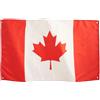 Runesol Bandiera Canada, 3x5, 91x152cm, Striscione A Forma Di Foglia D'acero, Occhiello D'ottone In Ogni Angolo, Celebrazione Del Canada, Bandiere Premium, Impermeabile, Interno, Esterno