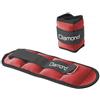 Diamond Fitness Cavigliere Appesantite Rosse da 2 kg cad