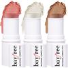 KIMUSE Multi-Stick Fard in Stick per guancia, occhi e labbra, illuminante viso in Crema, Contorno Viso : Texture Cremosa e Risultato a Lunga Tenuta