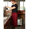 James & Nicholson Grembiule bistrot e bar lungo personalizzato James & Nicholson personalizzate o neutre